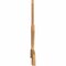 Ekena Millwork Alberta Smooth Timber Gable Bracket, Western Red Cedar, 84"W x 42"H x 1 1/2"D x 5 1/2"F, 12/12 Pitch GBW084X42X0206ALB00SWR - alternate 4
